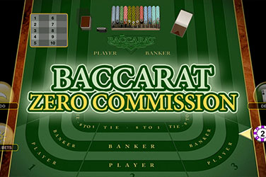 Информация за играта Baccarat Zero Commission – Pragmaticplay