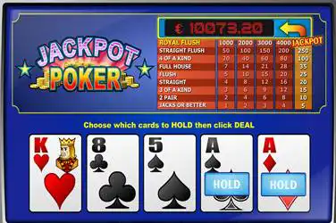 Jackpot poker